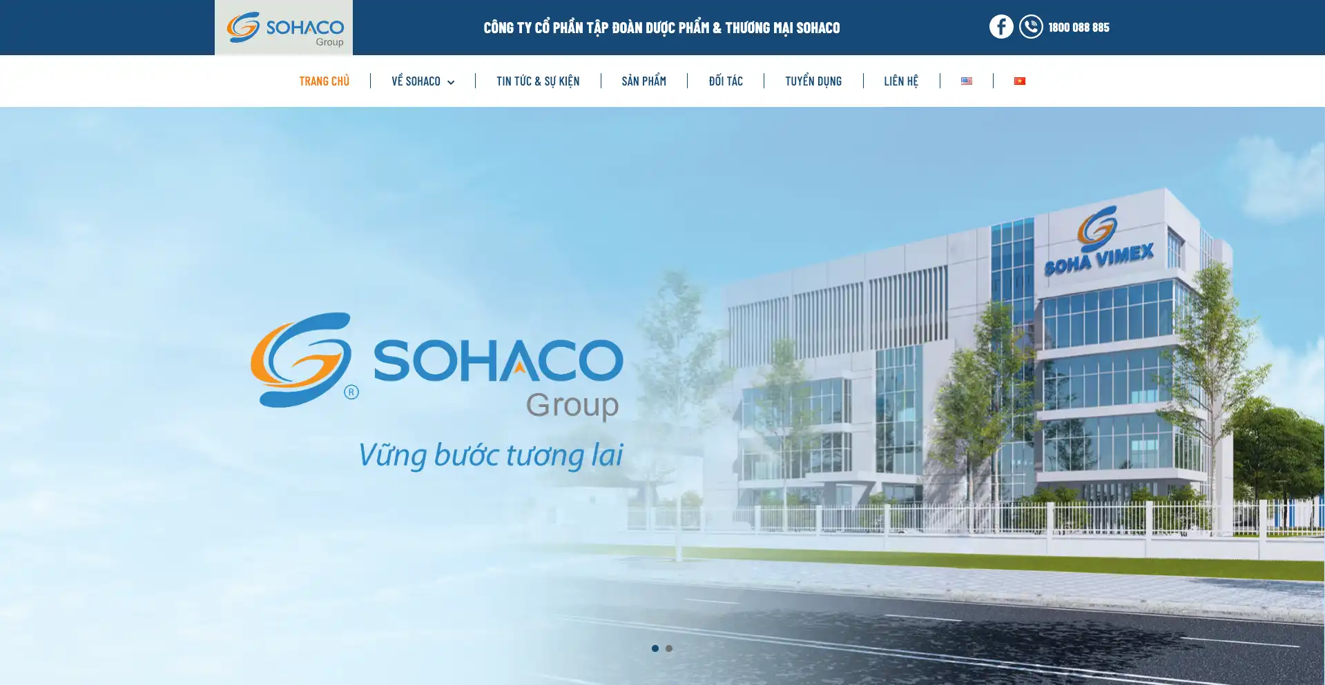 Sohaco Landing Page